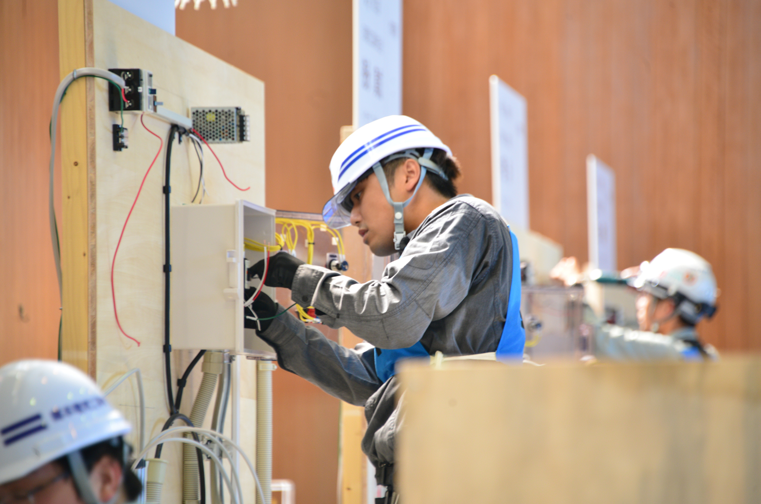 電気工事技能競技北海道大会